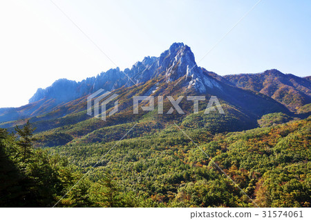 蔚山岩，Soraksan山，Goseong縣，江原道 31574061