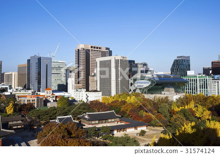 Seoul Library, Seoul City Hall, Anglican Church of Seoul, Seok-dang, Duk-Heung, Ham Nyeonjeon, Deoksugung Palace (Historic Site No. 124), Jung-gu, Seoul 31574124