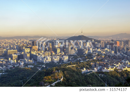 Seoul castle, Inwangsan, N Seoul Tower, Namsan, Jung-gu, Seoul 31574137