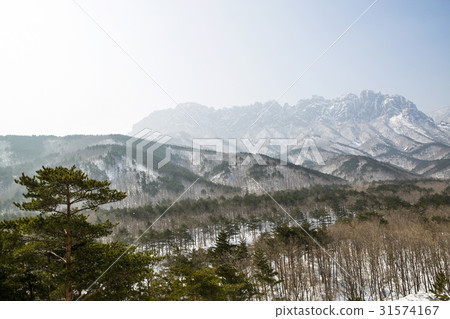 蔚山岩，Soraksan山，Goseong縣，江原道 31574167