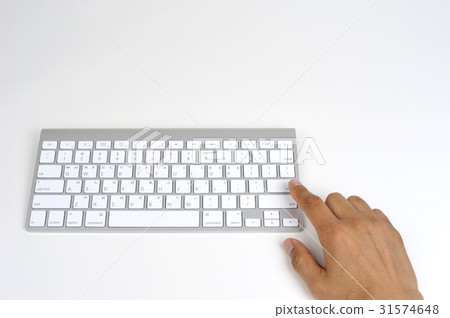 Hand, keyboard 31574648