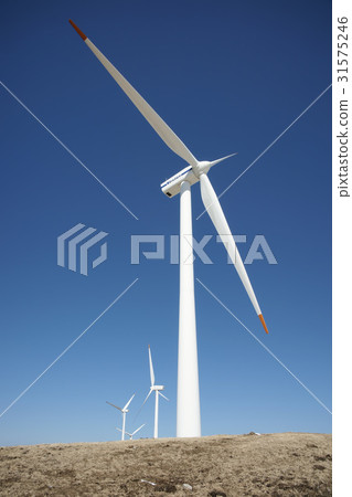 江原道平昌郡大關嶺Daegwanryung風力發電廠汽輪機 31575246