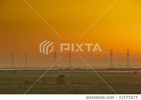 Transmission Tower, Mold, Wooshido, Shihwa, Hwaseong, Gyeonggi-do 31575873