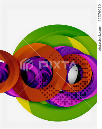 Circle background design 31576010