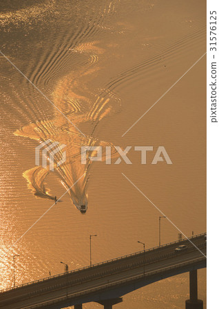 滑水，Cheongwol橋，金剛，Sejong市，忠南 31576125