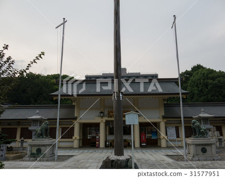 Atsushi Susuku Kokun shrine's thick ball pillar 31577951