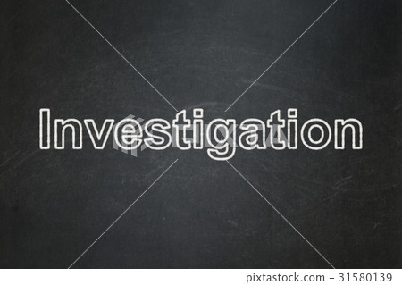 Science concept: Investigation on chalkboard 31580139