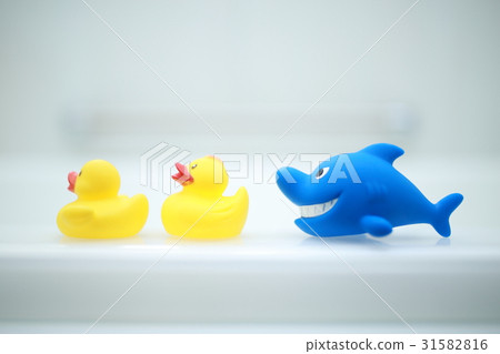 Duck toys (bath bathroom bathtub family family toy duck white white) 31582816
