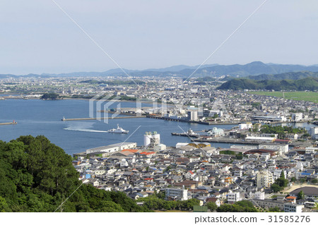 A town with a harbor 3 A town with a harbor 3 31585276