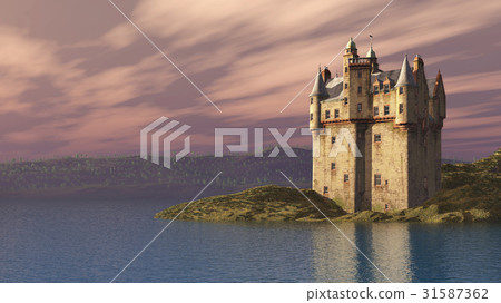 Scottish castle 31587362