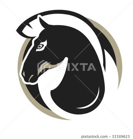 horse head sign 31589623