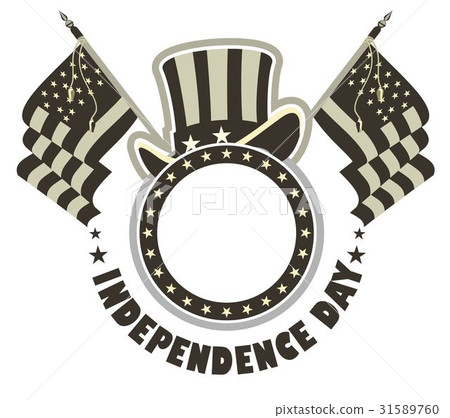 Independence Day badge Independence Day badge 31589760