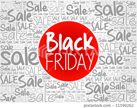 Black Friday Sale words cloud Black Friday Sale words cloud 31590262