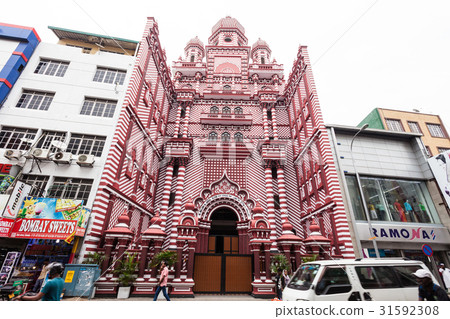 Jami-Ul-Alfar Red Mosque, Colombo Jami-Ul-Alfar Red Mosque, Colombo 31592308
