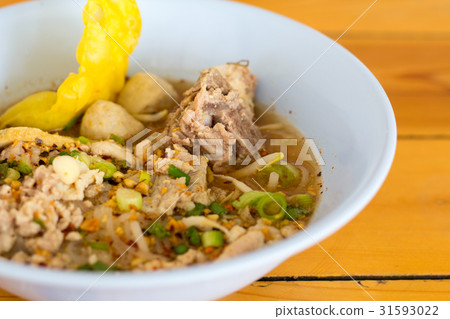 Thail local food, spicy noodles. Thail local food, spicy noodles. 31593022