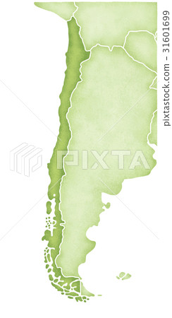 Map of Chile 31601699
