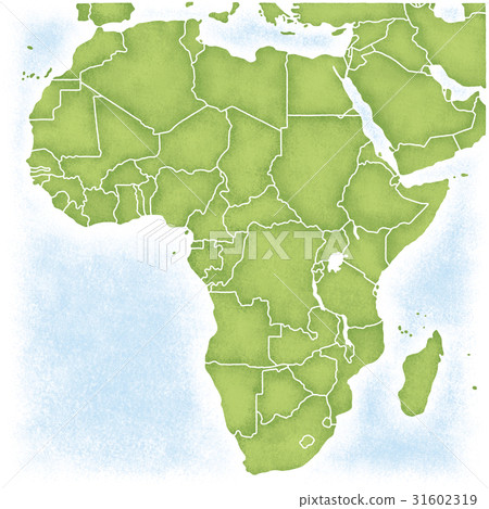 Map of Africa and the surrounding area Map of Africa and the surrounding area 31602319