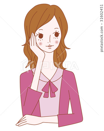 Thinking woman 31602451