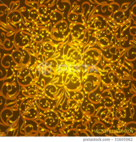Abstract and bright ornamental background 31605062