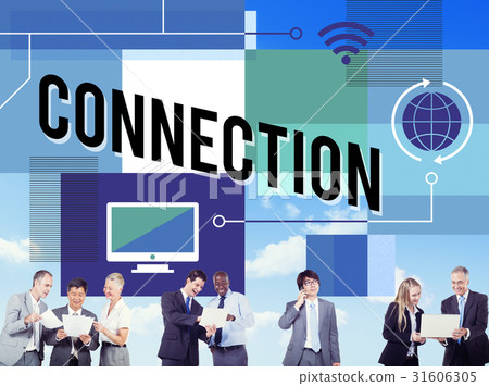 Global connection internet network wifi 31606305