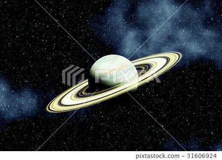 Galaxy and donut planet 31606924