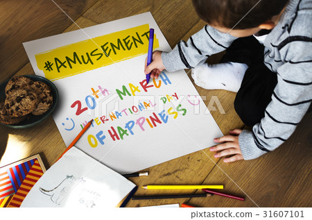 International Day Of Happiness Concept 31607101