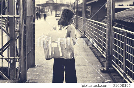 Woman Travel Trip Wanderlust Summer Vacation Holiday Woman Travel Trip Wanderlust Summer Vacation Holiday 31608395