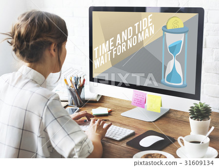 Don't Waste Your Time Concept Don't Waste Your Time Concept 31609134