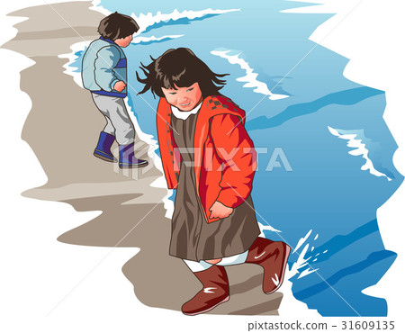 Winter beach Winter beach 31609135