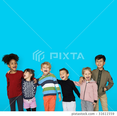 Little Children Together Hangout Smiling Little Children Together Hangout Smiling 31611559