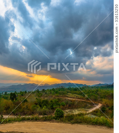 stunning scenery on  Nean Sawan viewpoint  31613250