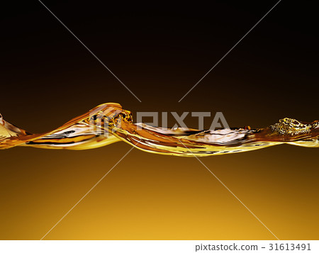 Golden waves 31613491