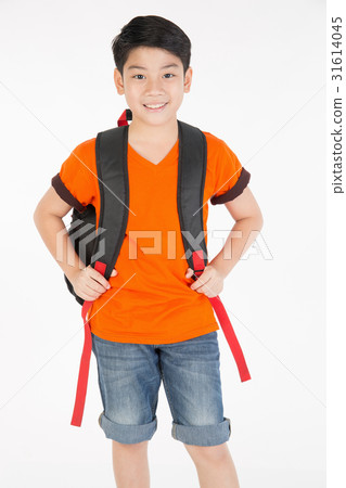 Happy asian cute boy with smile face Happy asian cute boy with smile face 31614045