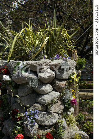 Container Garden Garden pillar 31615119