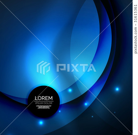 Overlapping circles on glowing abstract background Overlapping circles on glowing abstract background 31615361