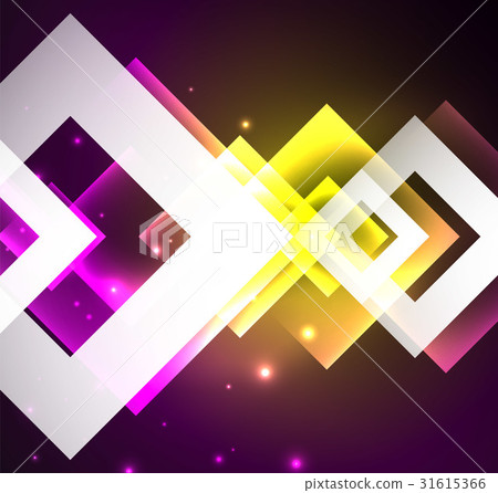 Dark background design with squares and shiny 31615366