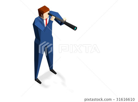 很遠看與望遠鏡的商人 很遠看與望遠鏡的商人 31616610