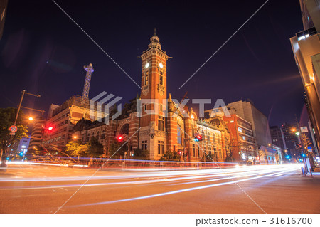Yokohama Open Port Memorial Hall Night view 31616700