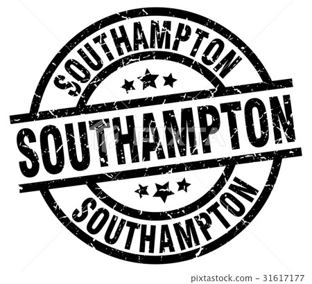 Southampton black round grunge stamp Southampton black round grunge stamp 31617177