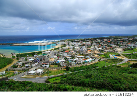 View from Tindabana in Okinawa Yonagunijima View from Tindabana in Okinawa Yonagunijima 31618224