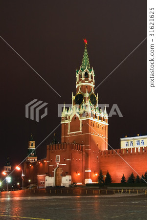 Spassky Tower of Moscow Kremlin 31621625