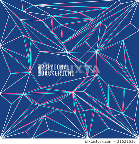 vector abstract polygonal decoration background. vector abstract polygonal decoration background. 31621636