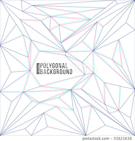 vector abstract polygonal decoration background. vector abstract polygonal decoration background. 31621638