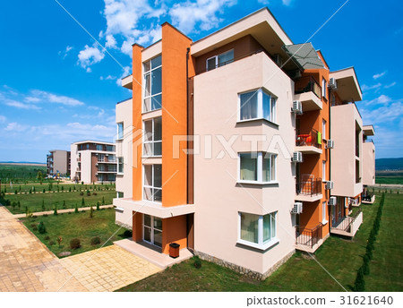 The building in the resort. Bulgaria. The building in the resort. Bulgaria. 31621640