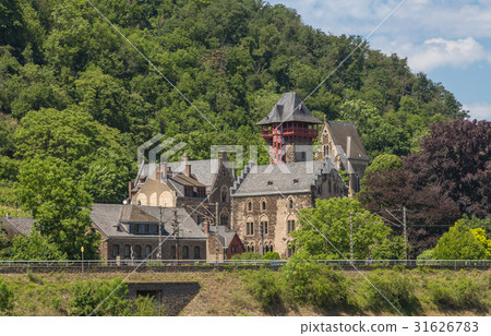 View of Kobern-Gondorf on the Moselle panorama 31626783