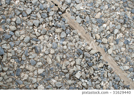 紋理石渣地面石路灰色白色黑色 紋理石渣地面石路灰色白色黑色 31629440