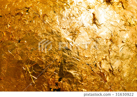 Gild texture on gold buddha statue background, Whi 31630922