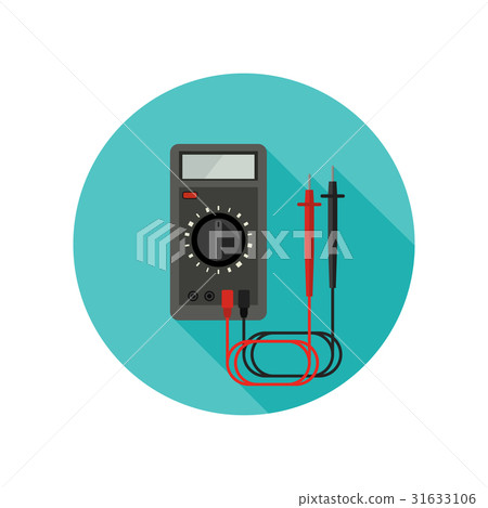 Multimeter flat icon Multimeter flat icon 31633106
