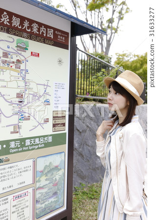 A young woman enjoying Ikaho 31633277