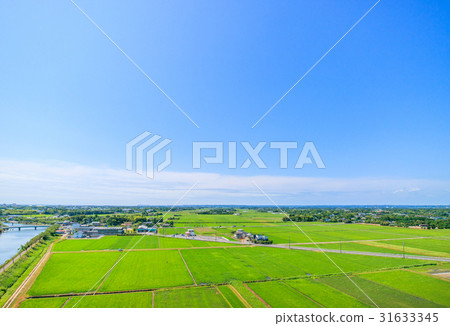 Kananchi Shimoko鳥瞰圖在Shikoko町附近，千葉縣 31633345